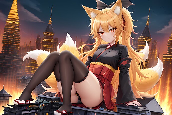 high_quality__extremely_detailed_cg_unity_8k_wallpaper__1girl__giantess__kagamine_rin__fox_girl__size_difference_fox_tail__yellow_hair__red_eyes__yellow_fox_ears__black_cloth__black_d_834740264(1)